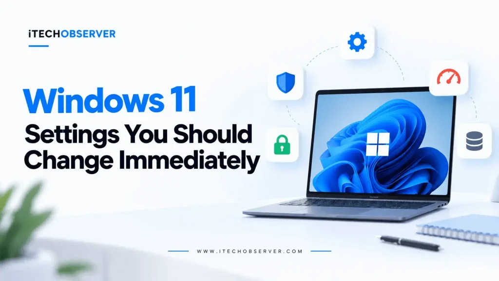 Windows 11 settings to change after installing Windows